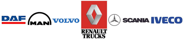  Daf, Man, Renault, Scania, Volvo, Iveco